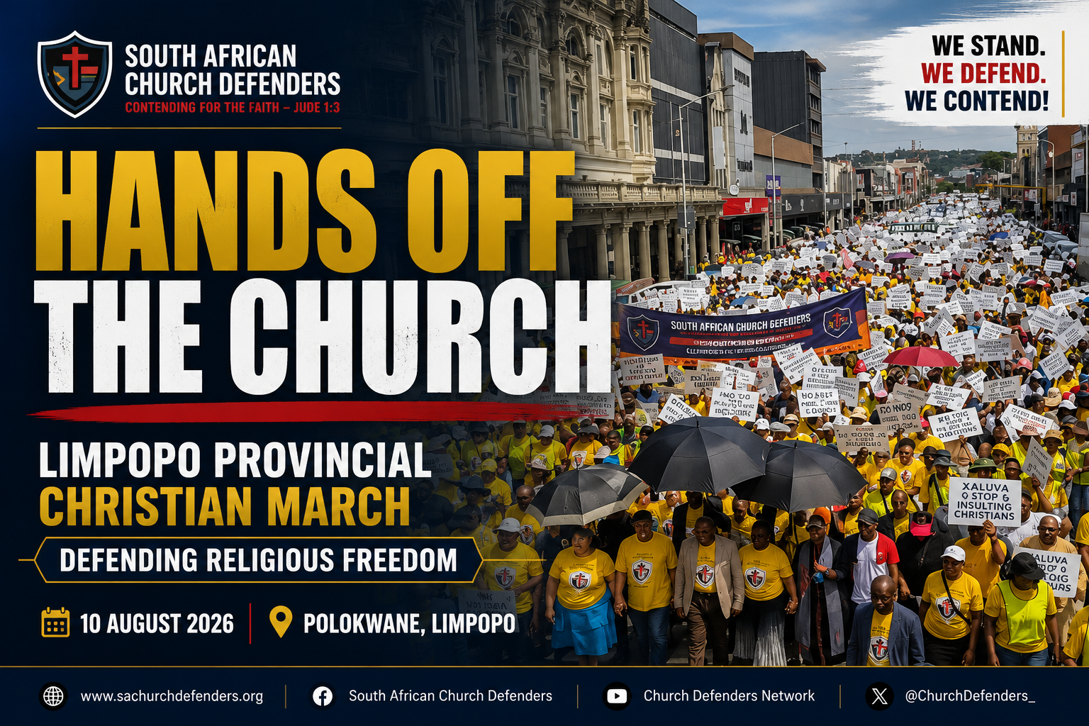 Hands Off the Church: Why Thousands of Christians Are Preparing to March in Limpopo